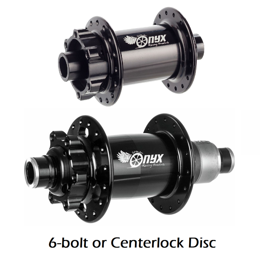 Available in 6-bolt and centerlock disc